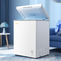 Midea 美的 100升小冰柜 冷藏冷冻两用 一级能效 BD/BC-100KMD(E)