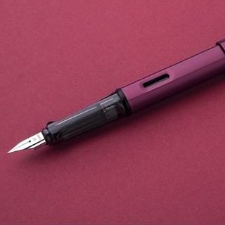 LAMY 凌美 钢笔 Al-Star恒星系列 紫红色 EF尖 单支装