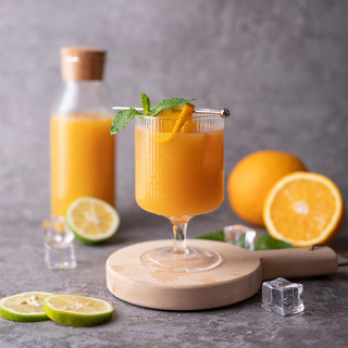 BORO 果汁1L*4瓶橙汁芒果白葡萄汁红葡萄汁100%夏天果汁