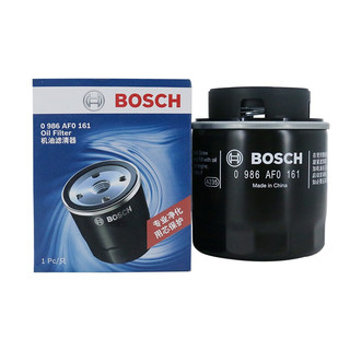 BOSCH 博世 机油滤芯机滤清器0161适配大众速腾朗逸途安宝来POLO比亚迪秦宋元