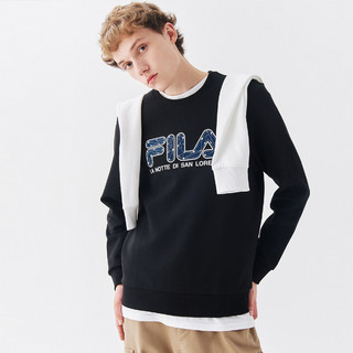 FILA 斐乐 F11M038210GBK 男子运动卫衣