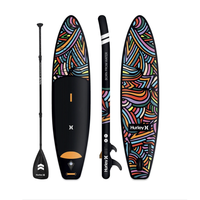 Hurley Phantom Tour sup充气式桨板 黑色+彩色 3.2m