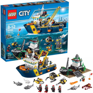 LEGO 乐高 City城市系列 60095 深海探险勘探船