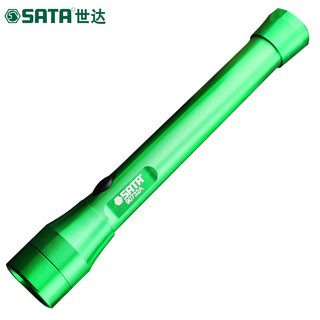 世达工具（SATA）led强光手电筒远射铝合金家用户外骑行应急灯 5LED灯芯 90732A