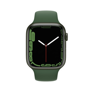 Apple 苹果 Watch Series 7 智能手表 45mm GPS版 绿色铝金属表壳 苜蓿草色运动型表带 (GPS、血氧、运动)