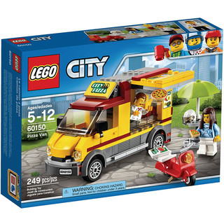 LEGO 乐高 City城市系列 60150 披萨车