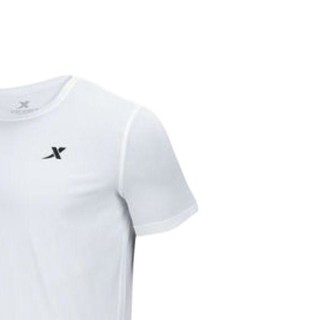 XTEP 特步 男子运动T恤 879229010084 白色 S