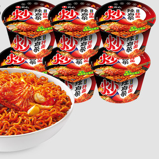 NONGSHIM 农心 炒辣白菜拌面 117g*6碗