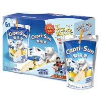 Capri-Sun 果倍爽 梨汁味 果汁饮料 200ml*6包