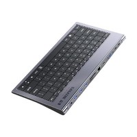 SAMZHE 山泽 TC-JP10 Type-C键盘拓展坞 十合一 1m 灰色