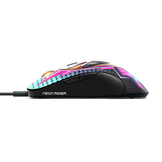 Steelseries 赛睿 Sensei Ten 霓虹骑士定制版 有线鼠标 18000DPI RGB 黑色