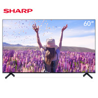 SHARP 夏普 4T-C60B7CA 60英寸4K高清智能全面屏平板液晶电视机