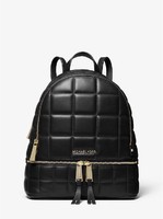 MICHAEL KORS 迈克·科尔斯 Rhea Medium Quilted Leather Backpack