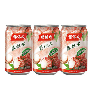 yeo's 杨协成 荔枝水 300ml*6罐