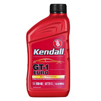 Kendall 康度 GT-1 EURO系列 5W-40 SN级 全合成机油 946ml