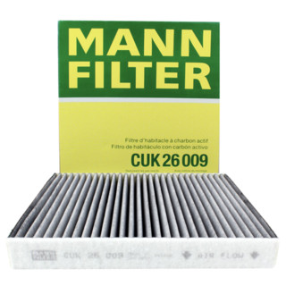 曼牌滤清器 CUK26009活性炭空调滤芯