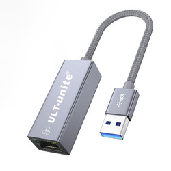 USB千兆有线网卡2.5G 外置USB转RJ45网口转换器