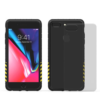 太乐芬 iPhone8Plus手机壳苹果SE2边框条纹工业风iPhoneSE2硅胶7防摔8网红同款7Plus男女情侣款6潮牌保护套6S