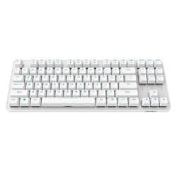 Dareu 达尔优 EK807无线机械键盘  2.4G 87键 白色