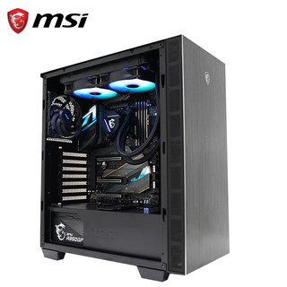 MSI 微星 INFINITE无烬RS台式机电脑 i9-10900K 水冷侧透游戏电竞设计渲染主机 官方标配 不含显卡内存硬盘