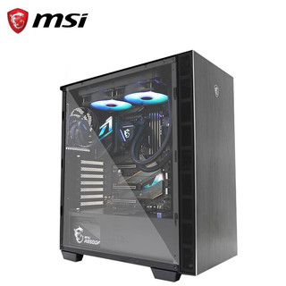 MSI 微星 INFINITE无烬RS台式机电脑 i9-10900K 水冷侧透游戏电竞设计渲染主机 官方标配 不含显卡内存硬盘