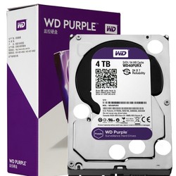 Western Digital 西部数据 WD40PURX 垂直紫盘 4TB