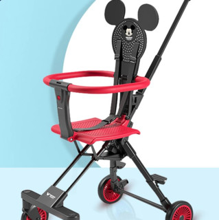 Disney 迪士尼 HT-X1 婴儿推车 米奇红