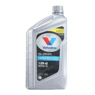 Valvoline 胜牌 EuroPean Vehicle 星皇系列 0W-40 SN级 全合成机油 946ml