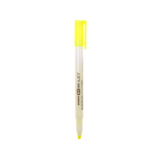 ZEBRA 斑马牌 WKS9-Y 单头荧光笔 黄色 单支装