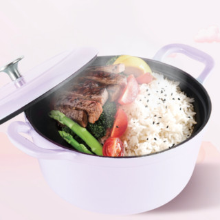 Fissler 菲仕乐 食色系列 汤锅(20cm、铸铁、紫色)