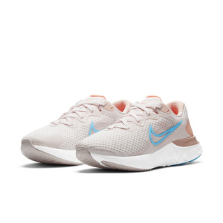 NIKE 耐克 Renew Run 2 女子跑鞋 CU3505-600 粉/橙/蓝 37.5