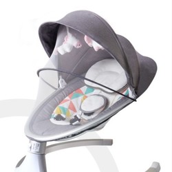 ULOP 优乐博 BB005 婴儿智能电动摇椅 蓝牙款 绅士灰