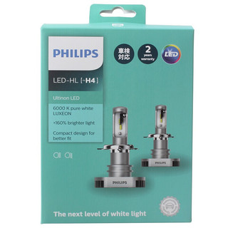 PHILIPS 飞利浦 耀白光 H4 汽车LED车灯