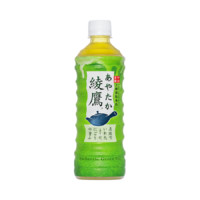 COCA COLA 可口可乐 绫鹰 正宗浓郁绿茶 525ml