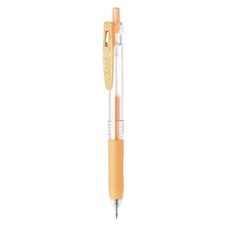 ZEBRA 斑马牌 水粉系列 JJ15-MK 按动中性笔 水粉橙 0.5mm 单支装