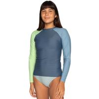 Seea Doheny Rashguard 女子冲浪衣 绿/深蓝/浅蓝
