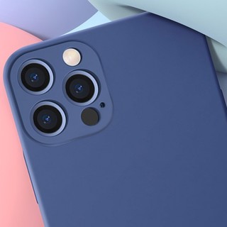 PISEN 品胜 iPhone12 硅胶手机壳 深蓝色