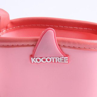 kocotree kk树 KQ19042 儿童雨鞋 立体款 粉色鲨鱼 30码
