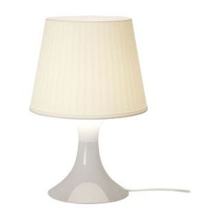 IKEA 宜家 LAMPAN 拉姆本 简约台灯灯罩 白色