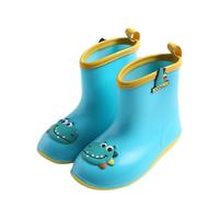 kocotree kk树 KQ19042 儿童雨鞋 立体款 湖蓝恐龙 23码