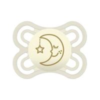 MAM Perfect系列 668982 夜用安抚奶嘴 白色金月亮 2-6月