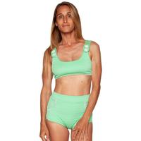 Seea Georgia 女子冲浪比基尼泳裤 芥末绿 XS