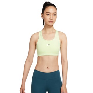 NIKE 耐克 Swoosh 女子运动内衣 BV3637-303 冰绿黄 XS