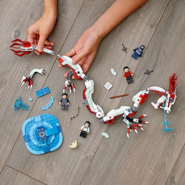 lego乐高积木超级英雄系列玩具76177古村之战