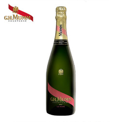 玛姆 Mumm）桃红香槟 葡萄酒 起泡酒 庆功酒 法国原装进口 750ml