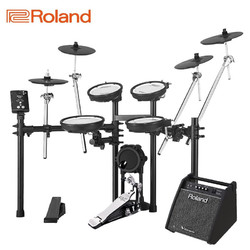 Roland 罗兰 TD-1DMKX 专业演奏便携儿童练习演出爵士鼓通用电子鼓架子鼓套装+罗兰音箱