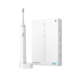 MI 小米 MES601 米家电动牙刷T500 成人声波震动 APP智能护齿 小米电动牙刷 白色