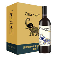 有券的上：Chilephant 智象 美露干红葡萄酒 750ml*6瓶