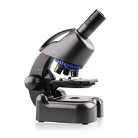 BRESSER 宝视德 儿童光学生物显微镜 800倍标配