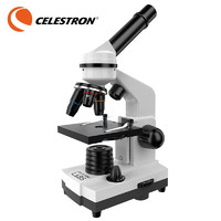 PLUS会员：CELESTRON 星特朗 中小学生便携生物显微镜 1600倍高清
